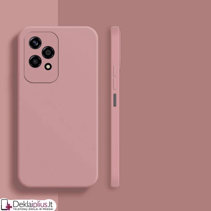 Liquid Air silikoninis rausvas dėklas - su kameros apsauga (Huawei Honor 200 Lite) Liquid Air silikoninis rausvas dėklas - su kameros apsauga (Huawei Honor 200 Lite)
